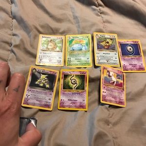 1st edition Pokémon cards OBO
